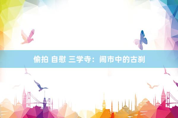 偷拍 自慰 三学寺：闹市中的古刹